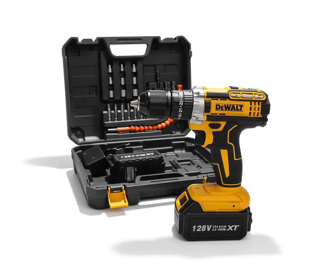 Taladro Inalámbrico Percutor 128V
